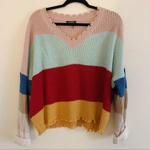 Color block Sweater